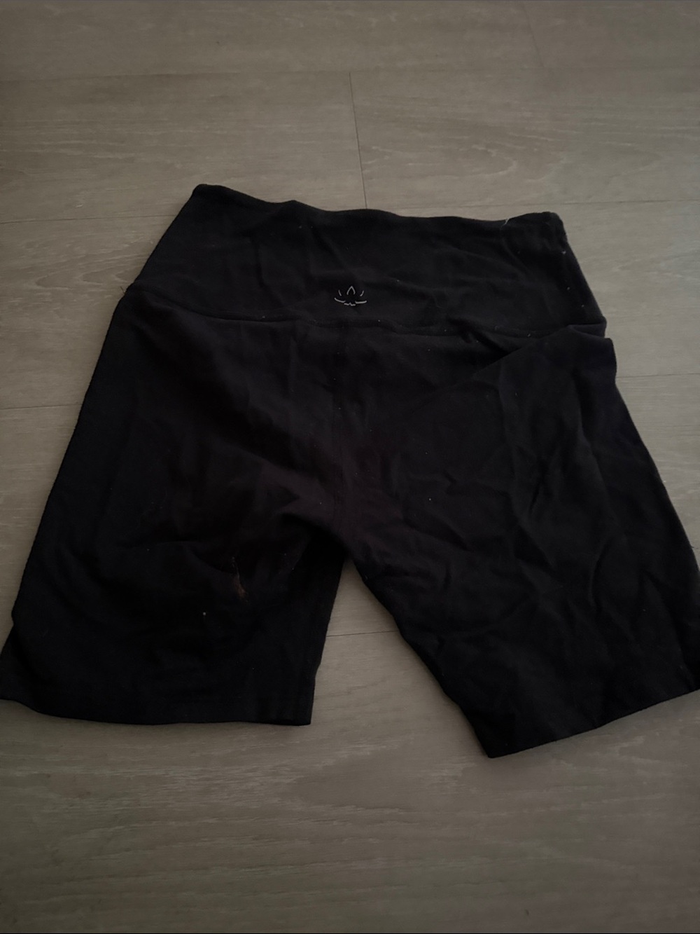 Beyond Yoga Black High-Rise Athletic Bike Shorts